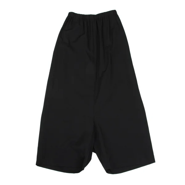 COMME des GARCONS Wool Gabardine Dropped Crotch Pants Black S K-171563_001