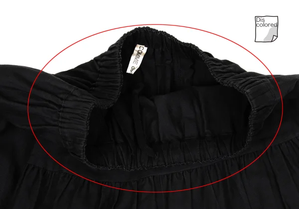 COMME des GARCONS Cotton Gathered Tiered Pants K-171564_006