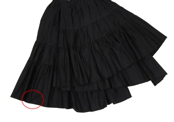 COMME des GARCONS Cotton Gathered Tiered Pants K-171564_008