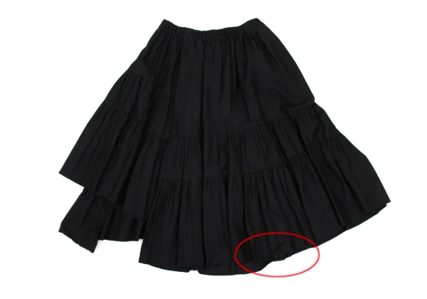 COMME des GARCONS Cotton Gathered Tiered Pants K-171564_013