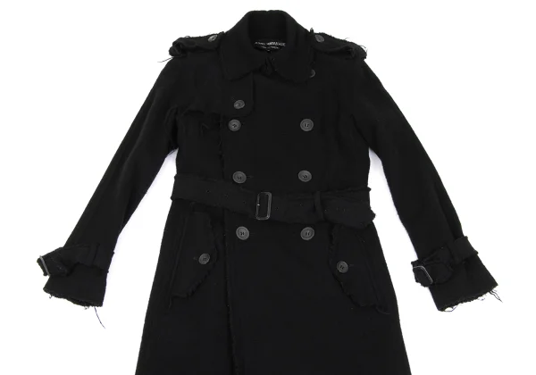 JUNYA WATANABE COMME des GARCONS Wool Fulling Trench Coat K-171565_003
