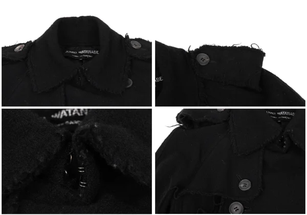 JUNYA WATANABE COMME des GARCONS Wool Fulling Trench Coat K-171565_004