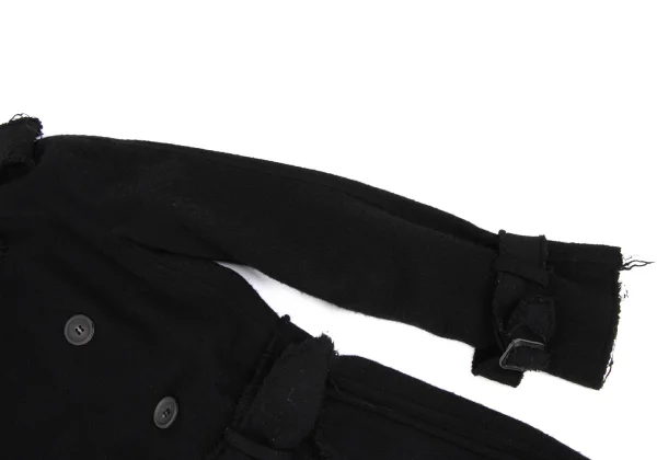 JUNYA WATANABE COMME des GARCONS Wool Fulling Trench Coat K-171565_005