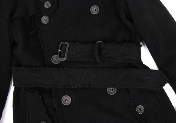 JUNYA WATANABE COMME des GARCONS Wool Fulling Trench Coat K-171565_009