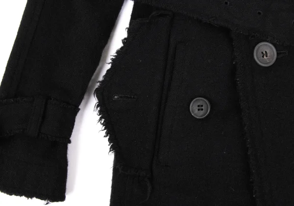 JUNYA WATANABE COMME des GARCONS Wool Fulling Trench Coat K-171565_010