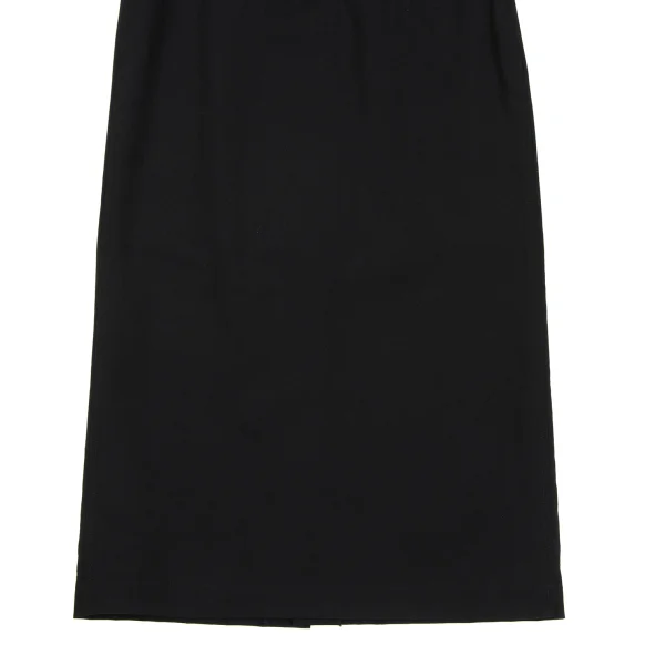tricot COMME des GARCONS Wool Drape Neck Sleeveless Dress K-171569_007