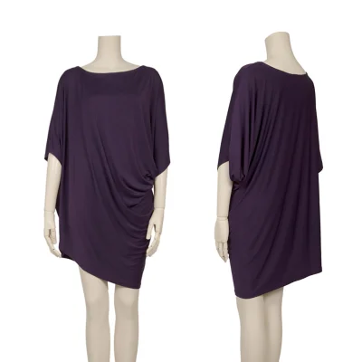 ISSEY MIYAKE Asymmetrical Stretch Tunic