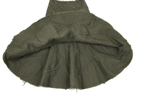 JUNYA WATANABE COMME des GARCONS Cut Off Bias Switching Flare Skirt K-171581_007