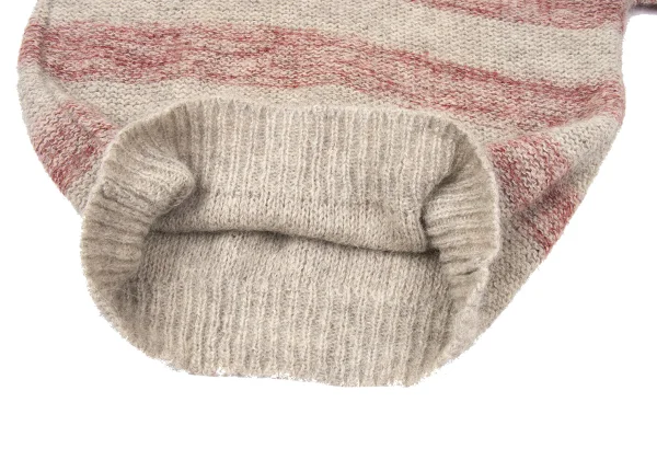 ISSEY MIYAKE Shoulder Button Striped Knit K-171583_013