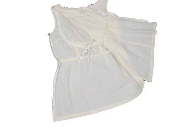 COMME des GARCONS Ribbon Design Side Zip Sleeveless Top K-171584_013