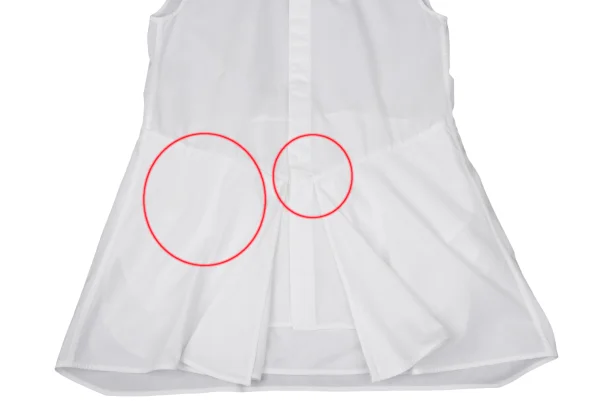 Y's Cotton Hem Layered Sleeveless Blouse K-171586_009