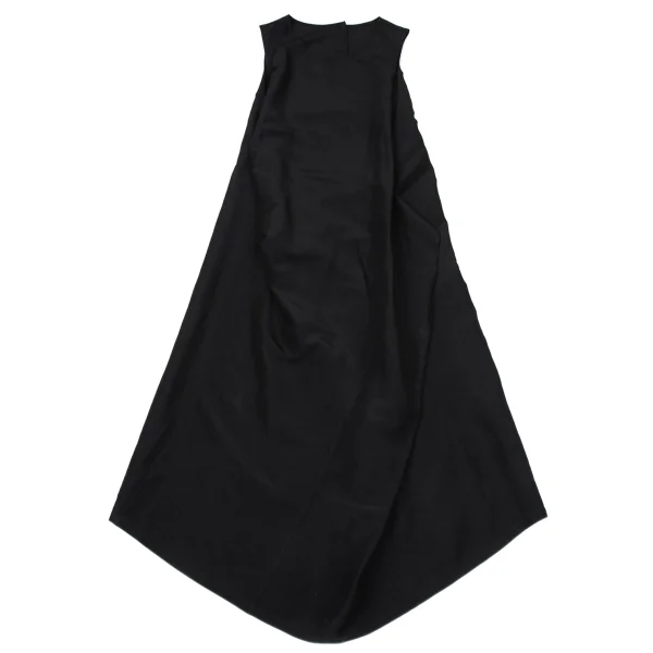 Y's Linen Silk Drape Design Sleeveless Dress K-171587_002