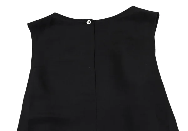 Y's Linen Silk Drape Design Sleeveless Dress K-171587_012