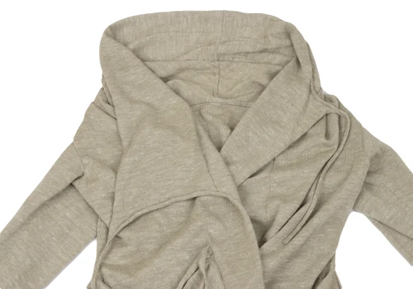 JURGEN LEHL Babaghuri Wool Linen Strap Design Knit Cardigan K-171589_003