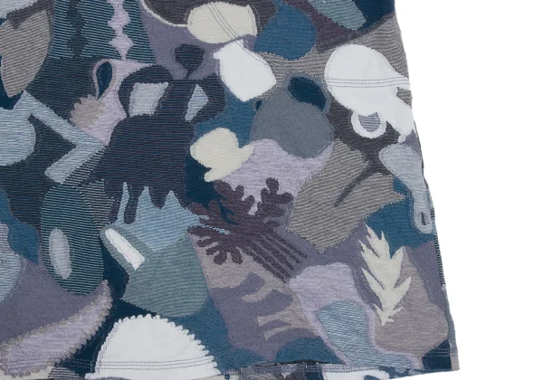 JURGEN LEHL Babaghuri Wool Blend Geometric Tunic K-171590_012