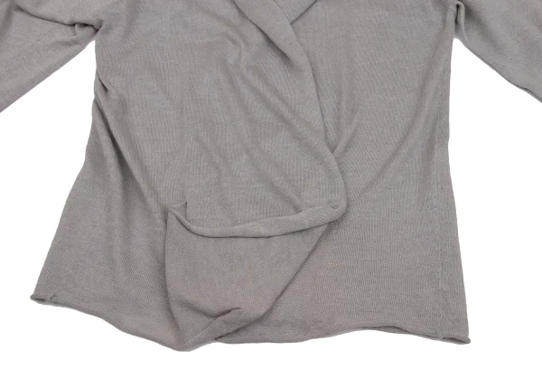 JURGEN LEHL Silk Blend Buttonless Knit Cardigan K-171593_008