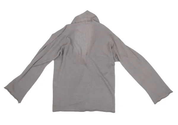 JURGEN LEHL Silk Blend Buttonless Knit Cardigan K-171593_011