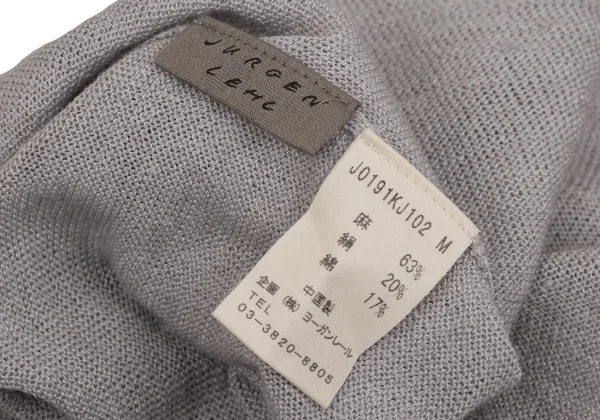 JURGEN LEHL Silk Blend Buttonless Knit Cardigan K-171593_015