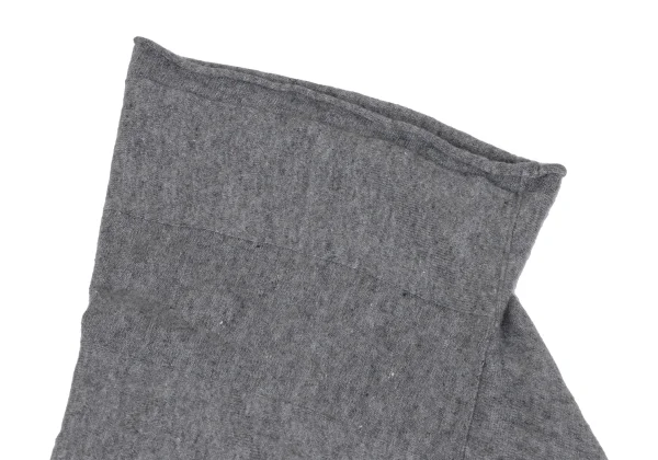 JURGEN LEHL Cashmere Blend Drape Neck Sleeveless Asymmetry Knit K-171595_004