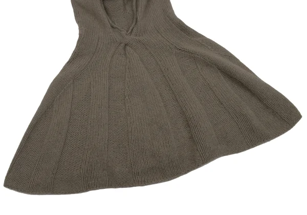 JURGEN LEHL Mink Blend Hooded Knit Neck Warmer K-171596_004