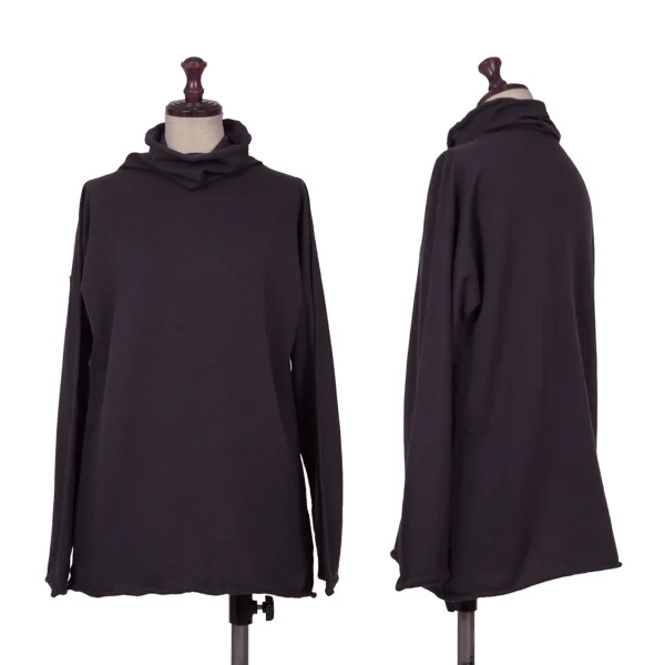JURGEN LEHL Wool High-neck Knit Top Purple M K-171597_001