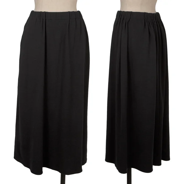 JURGEN LEHL Wool Knit Skirt Black M K-171600_001