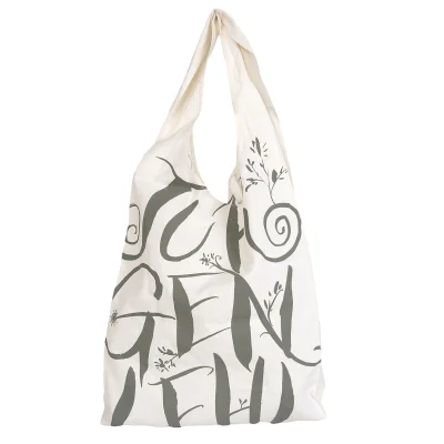JURGEN LEHL Babaghuri Logo Printed Tote Bag