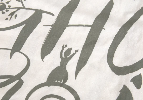 JURGEN LEHL Babaghuri Logo Printed Tote Bag K-171606_006