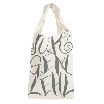 JURGEN LEHL Babaghuri Logo Printed Mini Tote Bag