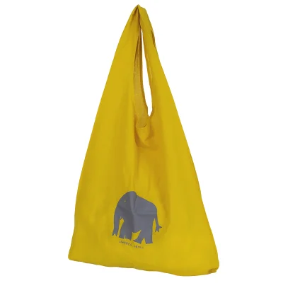 JURGEN LEHL Babaghuri Elephant Printed Tote Bag