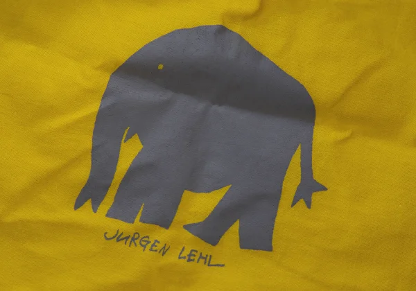JURGEN LEHL Babaghuri Elephant Printed Tote Bag K-171608_007