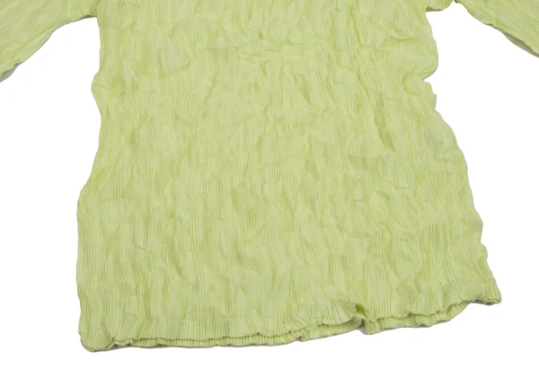 PLEATS PLEASE Wrinkle Pleated 3/4 Sleeve Sleeve Top K-171615_007