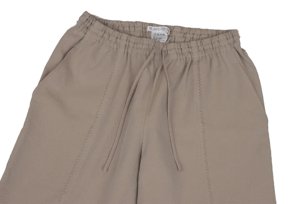 PLEATS PLEASE Ultrasonic Cutting Cropped Easy Pants K-171619_002