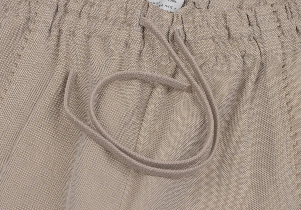 PLEATS PLEASE Ultrasonic Cutting Cropped Easy Pants K-171619_003
