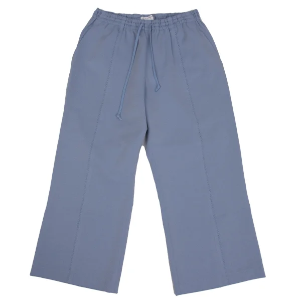 PLEATS PLEASE Ultrasonic Cutting Cropped Easy Pants Sky blue 3 K-171620_001