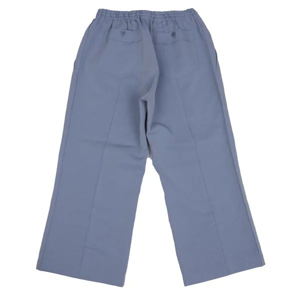 PLEATS PLEASE Ultrasonic Cutting Cropped Easy Pants K-171620_009