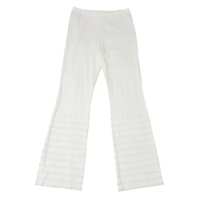 PLEATS PLEASE A-POC Cutting Rib Flare Pants