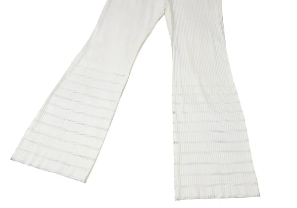 PLEATS PLEASE A-POC Cutting Rib Flare Pants K-171622_004