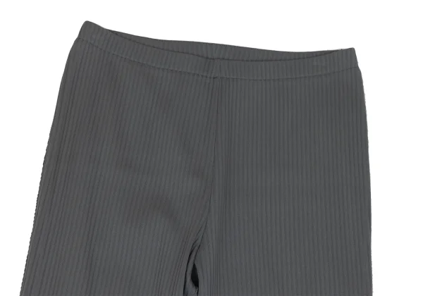 プリーツプリーズPLEATS PLEASE A-POC カッティングリブフレアパンツ