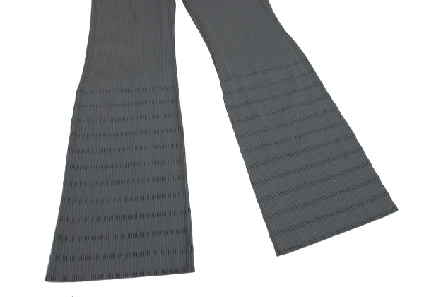 プリーツプリーズPLEATS PLEASE A-POC カッティングリブフレアパンツ