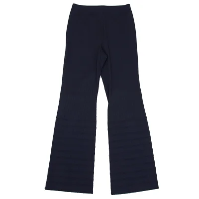 PLEATS PLEASE A-POC Cutting Rib Flare Pants