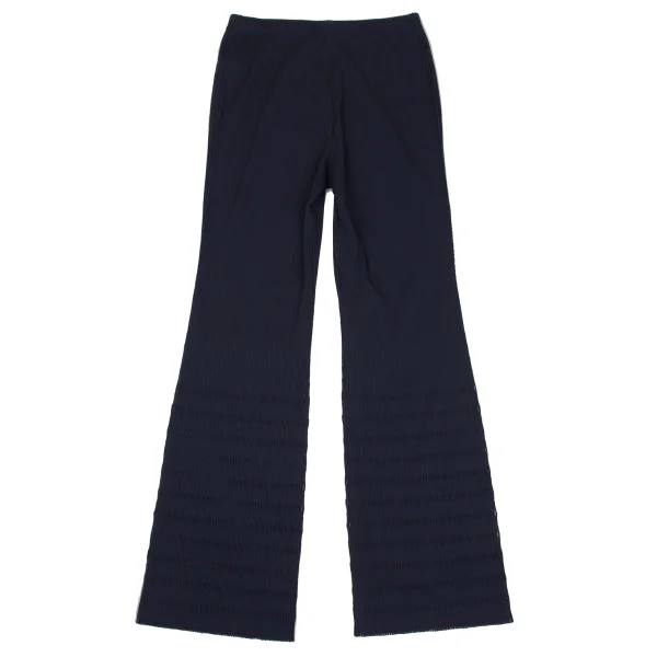 PLEATS PLEASE A-POC Cutting Rib Flare Pants K-171625_008