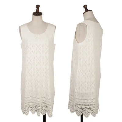 PLEATS PLEASE A-POC INSIDE Mesh Jacquard Sleeveless Top