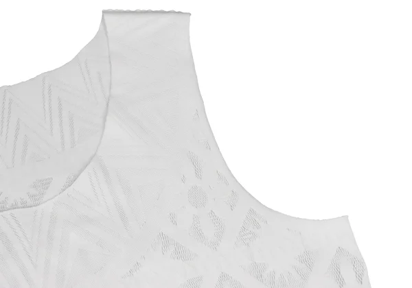 PLEATS PLEASE A-POC INSIDE Mesh Jacquard Sleeveless Top K-171626_005