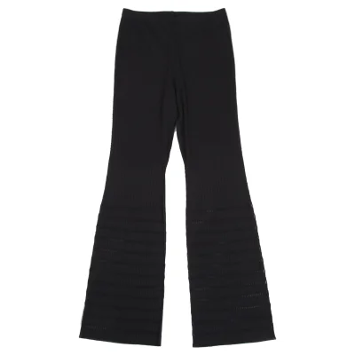 PLEATS PLEASE A-POC INSIDE Cutting Rib Flare Pants