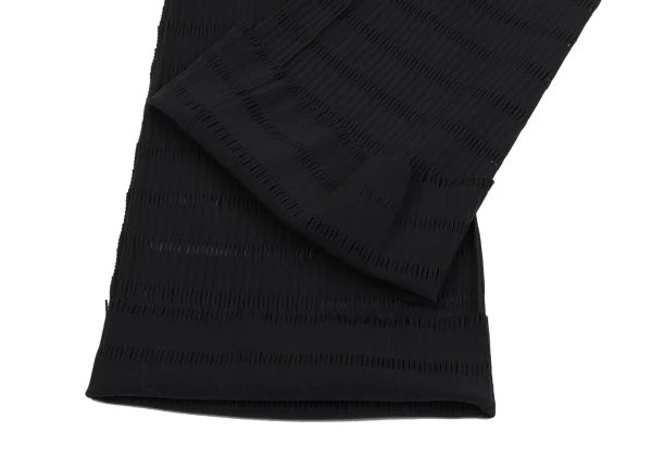 PLEATS PLEASE A-POC INSIDE Cutting Rib Flare Pants K-171627_006