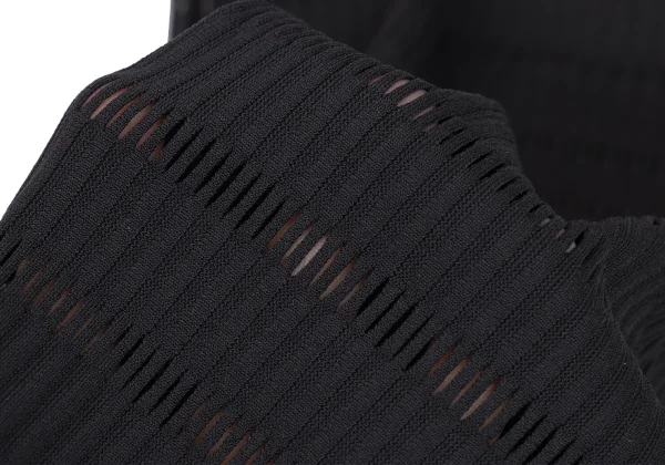 PLEATS PLEASE A-POC INSIDE Cutting Rib Flare Pants K-171627_008