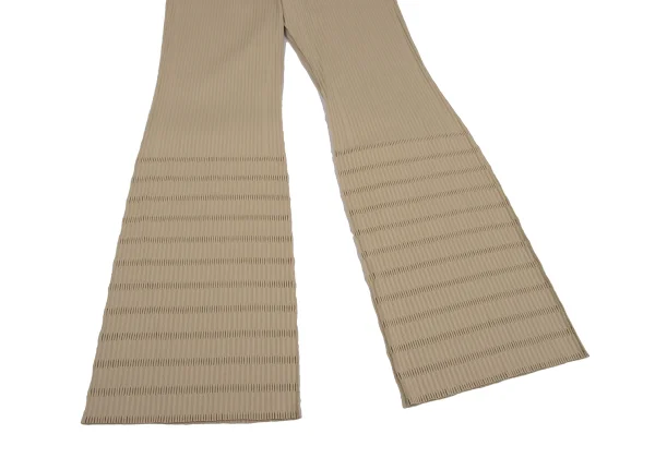PLEATS PLEASE A-POC INSIDE Cutting Rib Flare Pants K-171628_004