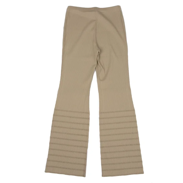 PLEATS PLEASE A-POC INSIDE Cutting Rib Flare Pants K-171628_007