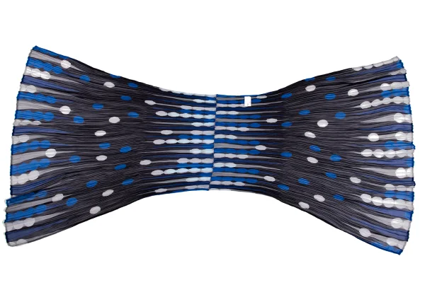 PLEATS PLEASE Geometric Dot Print Pleated Stole K-171629_005